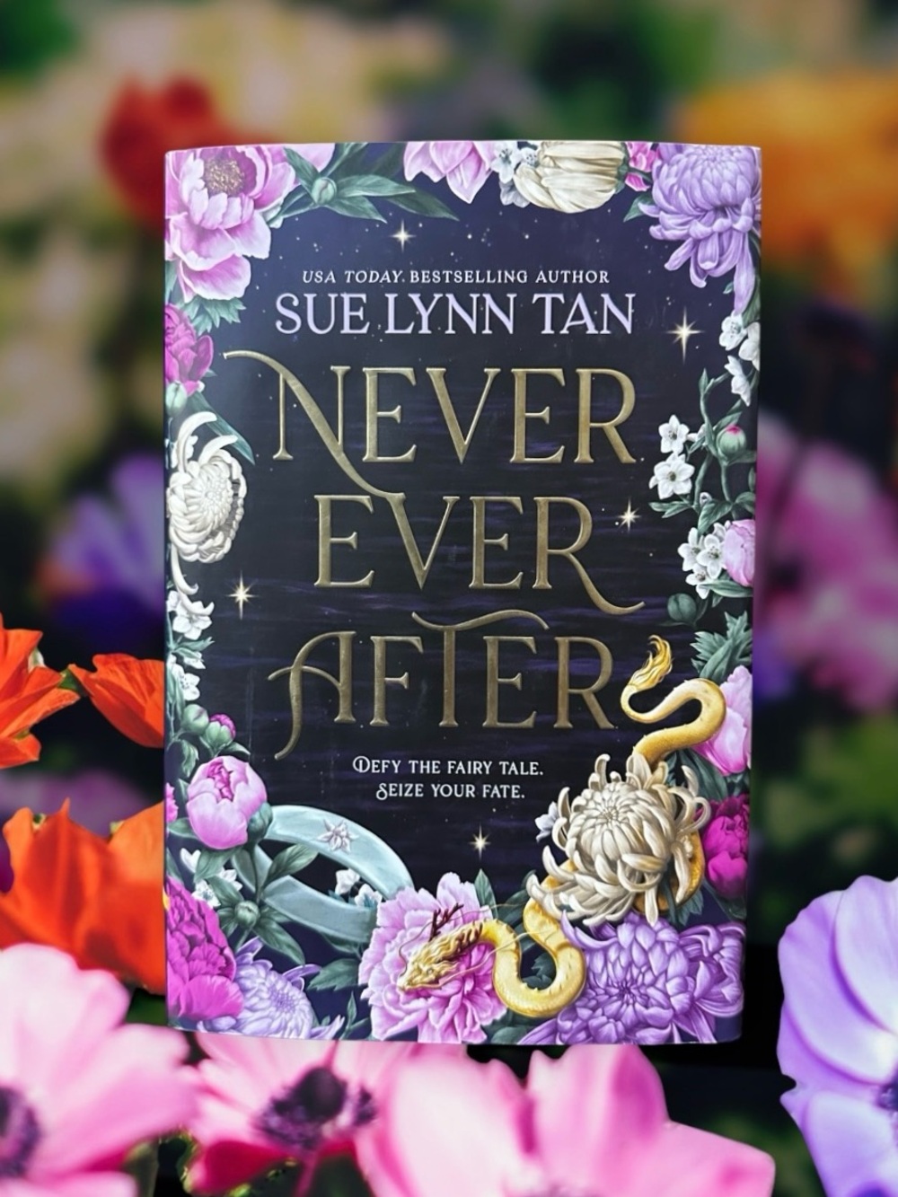 Sue Lynn Tan - Never Ever After First Edition Hardcover Special Case Book